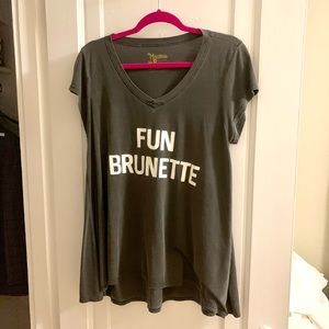 Show Me Your MuMu Fun Brunette Shirt